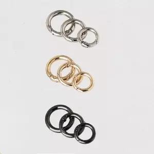 OL1286 키링 캠핑고리 후크 소품 원형링 카라비너