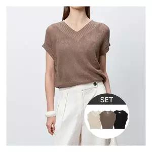 리베레츠 루즈핏레이어드베스트3종세트 716866