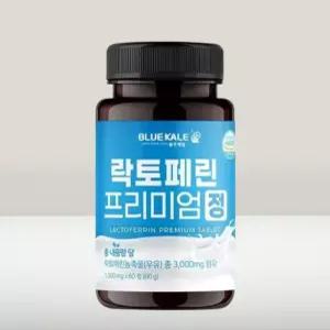 블루케일 락토페린 초유 단백질 프리미정 3000mg x 4통