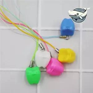 치아 형태 목걸이 사랑스러운 색상 아기 치아