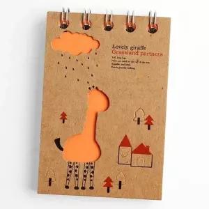 스프링 미니 수첩 스프링 메모 수첩 선물 휴대용 단체 (KYR-WFFTR77)