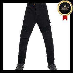 새로운 오토바이 청바지 야외 사이클링 모토크로스 라이딩 데님 블랙 모험