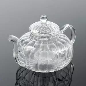 내열유리 차포트 800ml 티포트 유리주전자 차전문 거름망 포함