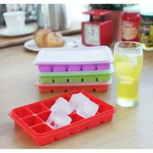 실리콘 아이스 몰드 얼음틀 15칸 냉동용 부드러운 제빙기