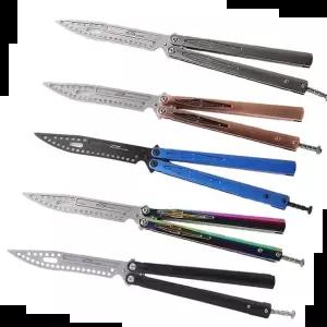 빠리송 발리송 나비칼 접는칼 트레이너 TCB 258MM