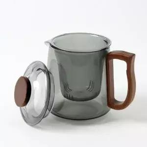 내열 강화유리 다관 티포트 차 우리기용 주전자