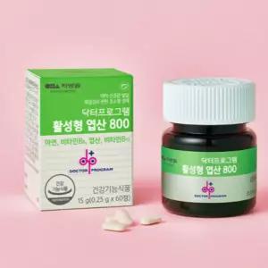 닥터프로그램 활성형 엽산 여성 영양제 선물 60정 BNS