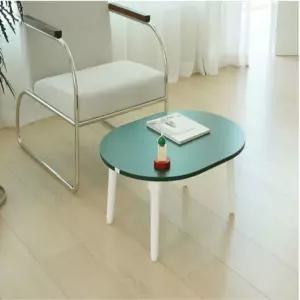 좌식테이블 NEW 6단 타원 접이식테이블 800x600 사이드테이블 원룸 기숙사