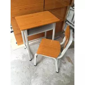 강의실 학원용 고등학교 책상 세트 의자 포함 70cm 걸상 세미나