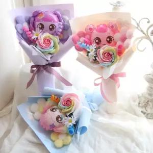 티니핑 풍선 꽃다발 비누꽃 졸업식 학예회 재롱잔치 생일축하 꽃다발