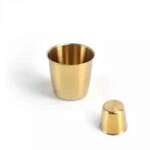 티타늄 소재 업소용 소주잔 술잔 식당용