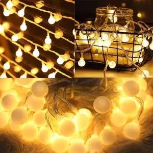 [룽스]앵두전구 LED방울전구 80구 10m(건전지타입)