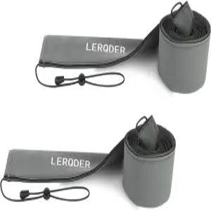 LERQDER 프리미엄 네오프렌 낚싯대 소매-내구성 자외선 저항성 천공 막대 양말 보호 커버 캐스팅 회전