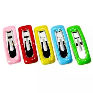 알록달록 반려동물 미니 헤어핀 3cm 2p 2개 비숑삔