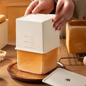 누마 식빵틀 개인카페 코팅팬 가정용 사각 뚜껑포함 큐브식빵