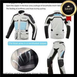 RICHA 오토바이 재킷 바지 겨울용 따뜻한 모터크로스 남녀 방수 CE 안전 보호 오프로드 랠리 의류