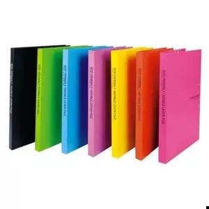 장식화일 청운 에코더블레버화일 합지검정 박스(60개입) A4/6165