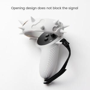 Oculus Quest 2 VR 터치 컨트롤러 커버(너클 스트랩 핸들 포함) 악세서리용 보호