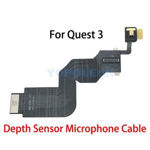 Meta Oculus Quest 3 VR 깊이 센서 마이크 케이블 수리 악세서리 용 기존 RGB VST SLMA 그레이 스케일 카메