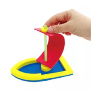 쉬운조립 바람으로 가는 스폰지 배만들기 공부장난감 과학영재