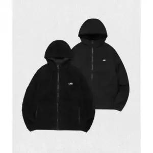 매장정품 엘엠씨 LMC ITALIC BOA FLEECE RVSB HOODED JACKET black 0LM23FJK105BLK 1414121