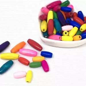 실끼우기 만들기 타원형 전통 나무구슬 겨울방학 대량구매 학교