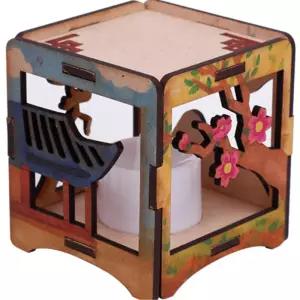 색칠 조립하는 작은 전통 등불만들기 간편한 겨울방학 신학기 설