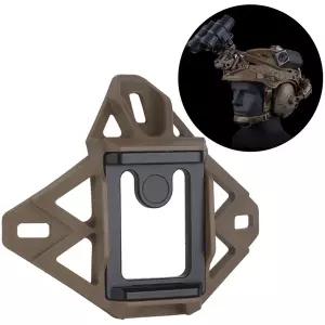 호환  벤디 코드 부착이 있는 전술 헬멧 NVG 마운트 Wendy 3.0 고속 헬멧 야간 금속 브래킷 베이스용 모듈