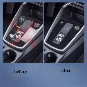 아우디 호환 A3L/A3 2021-2025 호환  인테리어 필름 스티커 중앙 제어판 자동차 수정 부품 악세사리 장식