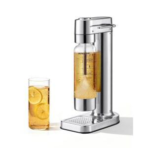 모콤 스파클링 워터 메이커, 탄산음료 제조기, 탄산음료 스트리밍 기계 및 음료 탄산음료, 60L CO2 탄산음료 제조기(포함되지 않음) - 스테인리스 스틸