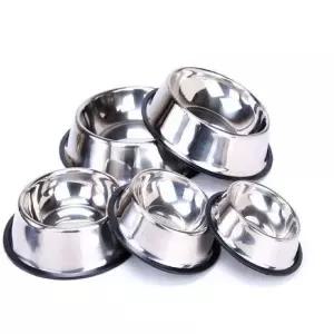 스텐 반려동물 밥그릇 강아지 고양이