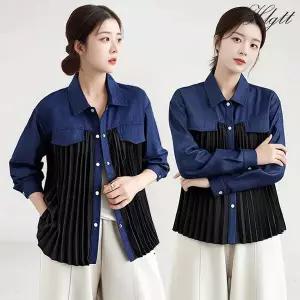 [헬리꽁땡]퓨린플리츠테널셔츠