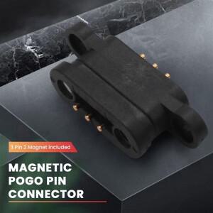 B30C-40Pairs 3Pin 스프링 장착 자기 포고 핀 커넥터 3 위치 자석 피치 2.3M 호환M 스루 홀 남성 여성 프로