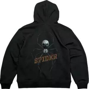 기모후드집업 뒷면 스파이더 거미인간그림 다양한색상 전사이즈 (WFKMH80)