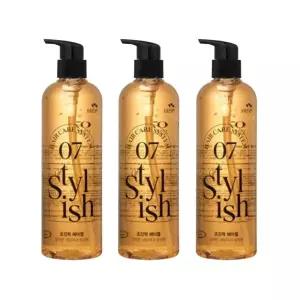 (초강력) 꽃남자 헤어젤 500ml 3개 스타일업스타일링휴대용스타일링젤에센스젤여성왁스헤어볼륨