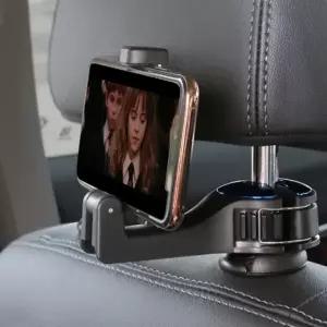 (색상 블랙)차량용 헤드레스트 고리 가방 모자 걸이 마스크 후크 자동차 카니발 뒷좌석 옷걸이 행거