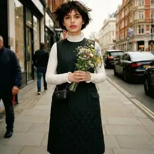 [디에이치(하프클럽)]렐즈 퀼팅 패딩 원피스_P415312328