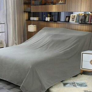 소파 덮개 4m 라이트그레이 쇼파패드 2 대형커버 패브릭 먼지커버 가구 너비 길이 천 2m 보관