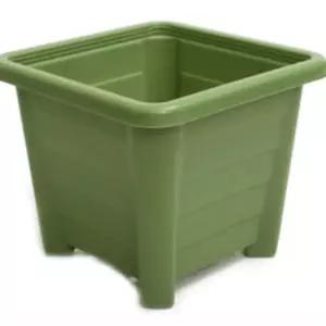 분갈이화분 심플한 베란다텃밭 그린실내 옹기 테라스 정사각 플라스틱 인테리어