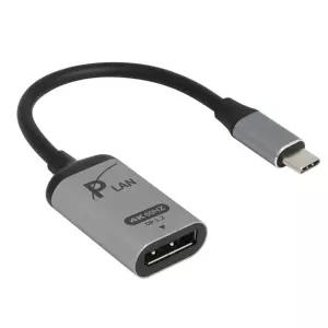 파워랜 PL102 C타입 to DP 컨버터 4K 60hz PL-UCDPUSB연결 디스플레이포트 통신장비 네트워크 USB젠더 USB
