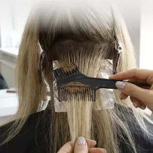 염색 탈색 헤어 솔 빗