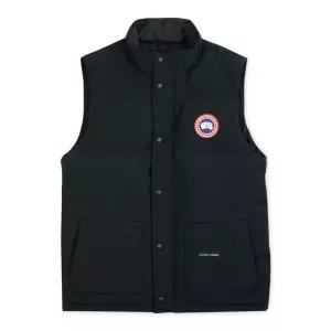 캐나다구스 남성 프리스타일 크루 블랙 패딩조끼 4159M 9061