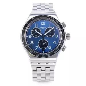 [스와치] YVS423GC CORE BOXENGASSE 남성 메탈시계