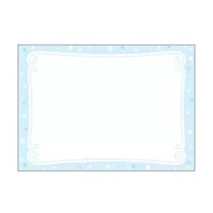 상장용지 A4 무제 칼라 하늘 (50매입) 졸업식 만들기 종이 임명장 양식 장학증서 표창장