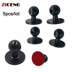 자동차 전화 홀더에 대 한 5 개/몫 17mm 볼 헤드 GPS 중력 지원 스탠드 마운트 브래킷 플랫 조인트 접착제