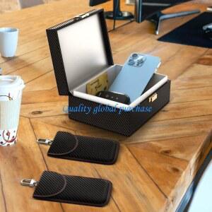 900E 신호 차단 가방 휴대폰 자동차 키 방지 차폐 상자