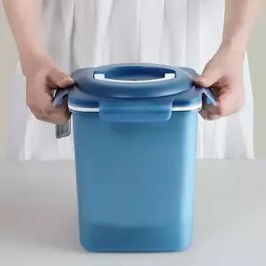 음식물 수거 가정용 밀폐 주방 음식물 쓰레기통 보관 싱크대 음식물처리기 분리수거함 플라스틱 차단통