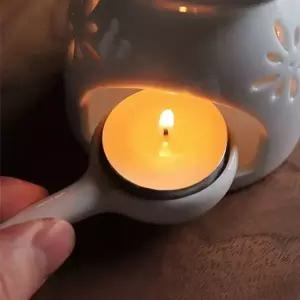 세라믹 캔들 홀더 2p 촛대 트레이 받침대 캔들용기 (KYR-WFHS4H6)