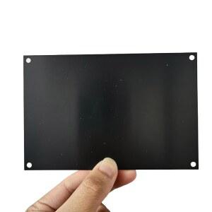 제작용 빈 양극 산화 알루미늄 시트 에칭용 금속 각인 시트 - 5팩 4인치 X6인치 명판 금속 알루미늄 판 표지판