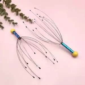 고품질 두피 마사지 와이어 기기 케어 머리 헤어 케어 털무약 두...